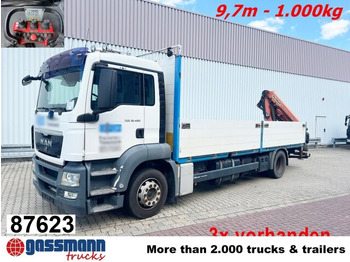 Vrachtwagen met open laadbak MAN TGS 18.400