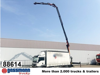Vrachtwagen met open laadbak MAN TGS 26.400