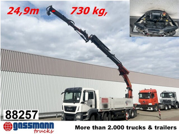 Vrachtwagen met open laadbak MAN TGS 35.440