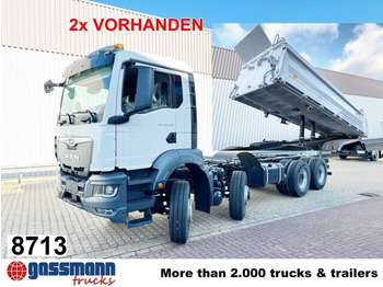 Kipper vrachtwagen MAN TGS 35.480