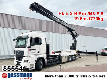 Vrachtwagen met open laadbak MAN TGX 26.510