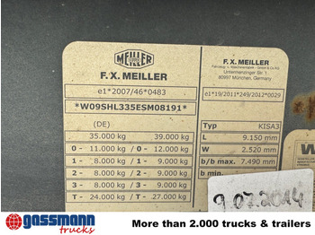 Kipper oplegger Meiller MHPS 12/27, Stahlmulde ca. 26m³, Liftachse: afbeelding 2