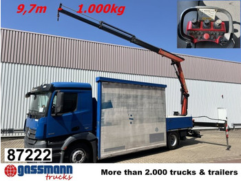 Vrachtwagen met open laadbak MERCEDES-BENZ Antos