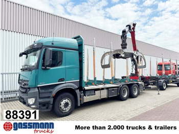 Houttransport MERCEDES-BENZ Arocs 2651