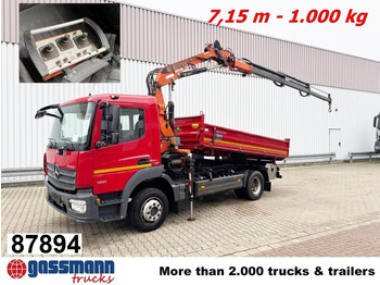 Kipper vrachtwagen MERCEDES-BENZ Atego 1221