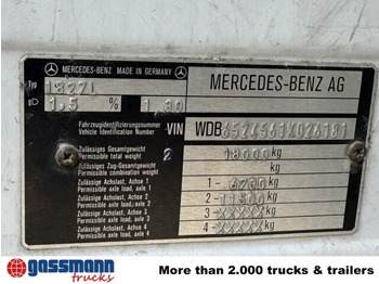 Vrachtwagen met open laadbak Mercedes-Benz SK 1827L 4x2: afbeelding 5