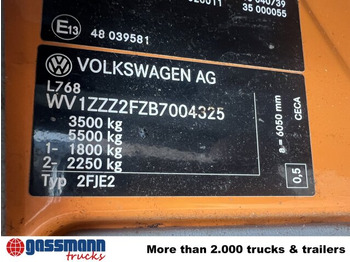 Kipper vrachtwagen Volkswagen Crafter 2.5 TDI 4x2 Doka, Meiller Kipper: afbeelding 2