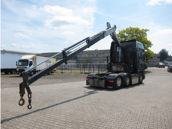 Trekker DAF XF 105 510 6X2 Copma 21t/m Kran/Crane/ Grua/Funk: afbeelding 4