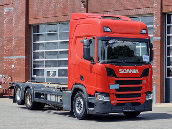 Containertransporter/ Wissellaadbak vrachtwagen SCANIA R 500