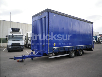 Aanhangwagen met huif LECITRAILER