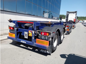 Containertransporter/ Wissellaadbak oplegger Asca: afbeelding 2