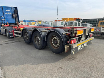 Containertransporter/ Wissellaadbak oplegger FRUEHAUF