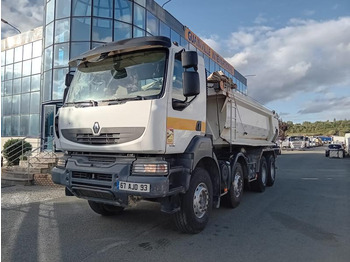 Kipper vrachtwagen RENAULT Kerax 410