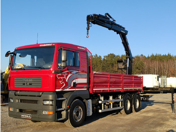 Kipper vrachtwagen MAN