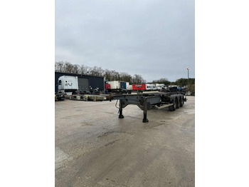 Containertransporter/ Wissellaadbak oplegger ASCA