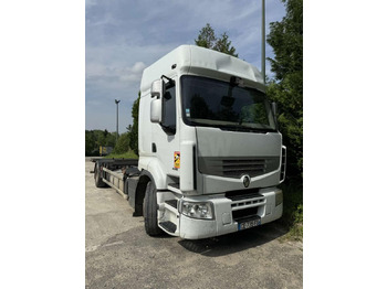 Containertransporter/ Wissellaadbak vrachtwagen RENAULT Premium 430