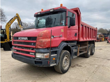 Kipper vrachtwagen SCANIA T114