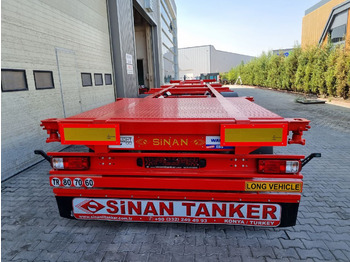 Containertransporter/ Wissellaadbak oplegger SINAN