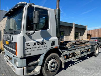 Containertransporter/ Wissellaadbak vrachtwagen DAF 65 210