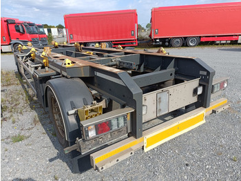 Containertransporter/ Wissellaadbak aanhangwagen HUEFFERMANN Anhänger für Absetzmulden HMA 18.76 LS Containeranhänger: afbeelding 5