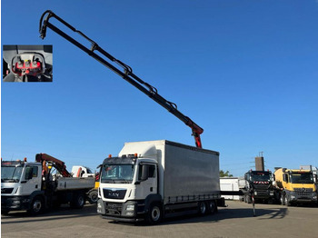 Vrachtwagen met open laadbak MAN TGS