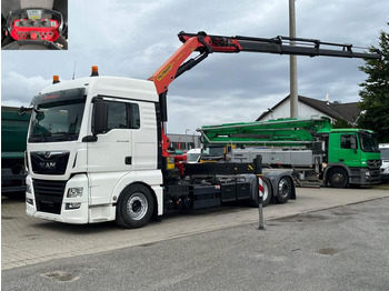 Vrachtwagen met open laadbak MAN TGX