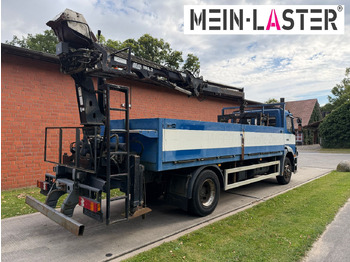 Vrachtwagen met open laadbak, Kraanwagen Mercedes-Benz 1823 Atego Atlas 105.2 1.Hand nur 226.000 km: afbeelding 5