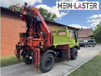 Kraanwagen Unimog U 1650 PK 10500 Kran 15 m max. 3,9 t Seilwinde: afbeelding 4