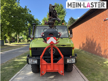 Kraanwagen Unimog U 1650 PK 10500 Kran 15 m max. 3,9 t Seilwinde: afbeelding 5