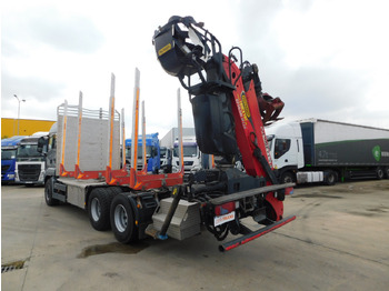 Houttransport, Kraanwagen Man Tgs: afbeelding 4