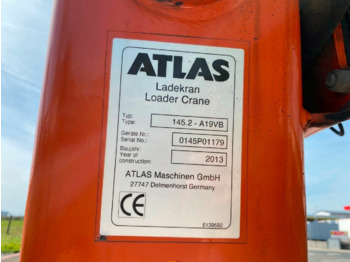 Kraanwagen, Vrachtwagen met open laadbak Mercedes-Benz Arocs 2545 L/6x2/4 Arocs 2545 L/6x2/4, Atlas Kran, 145.2-A19 VB, 9,4m-1.51 to, Lenkachse, entlastbar, Retarder, Klima,: afbeelding 2