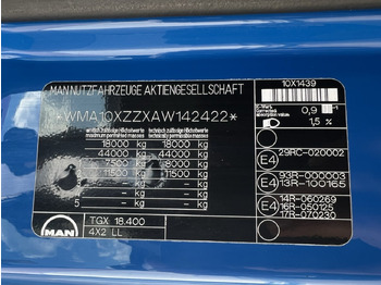 Vrachtwagen MAN TGX 18.400 4X2 LL TGX 18.400 4X2 LL, Fahrschule, XLX-Fahrerhaus: afbeelding 2