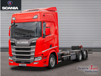 Containertransporter/ Wissellaadbak vrachtwagen SCANIA R 410