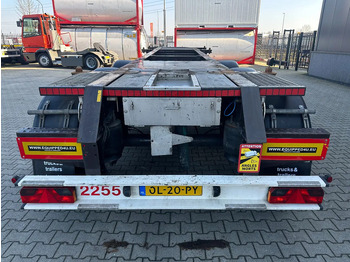 Containertransporter/ Wissellaadbak oplegger Burg 20FT / 20FT SWAP ADR (EX/II, EX/III, FL, AT) Chassis, 3.690kg, SAF INTRADISC, 2x Liftaxle, NL-chassis, APK/ADR: 08-2025: afbeelding 4