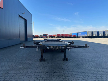Containertransporter/ Wissellaadbak oplegger Burg 20FT / 20FT SWAP ADR (EX/II, EX/III, FL, AT), Leergewicht : 3.690kg, SAF INTRADISC, 2x Liftachse, NL-Chassis: afbeelding 5