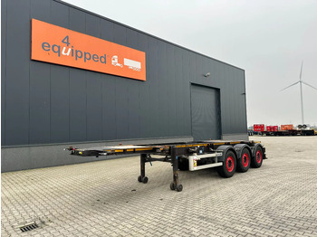 Containertransporter/ Wissellaadbak oplegger BURG