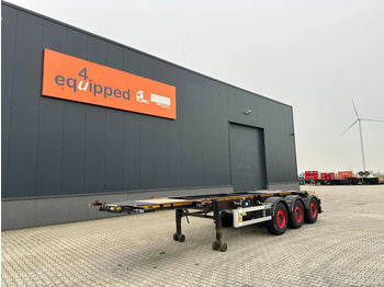 Containertransporter/ Wissellaadbak oplegger BURG