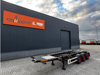 Containertransporter/ Wissellaadbak oplegger BURG