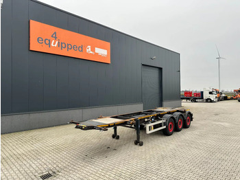 Containertransporter/ Wissellaadbak oplegger BURG