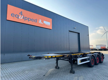 Containertransporter/ Wissellaadbak oplegger BURG