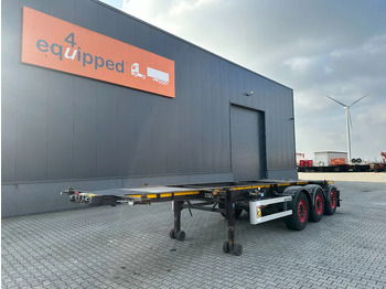 Containertransporter/ Wissellaadbak oplegger BURG
