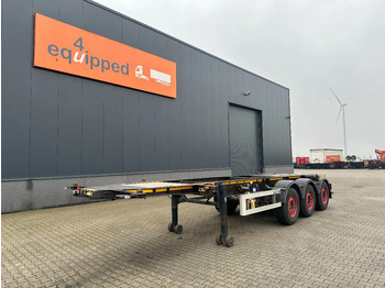 Containertransporter/ Wissellaadbak oplegger BURG
