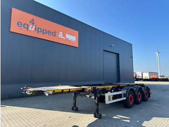 Containertransporter/ Wissellaadbak oplegger BURG