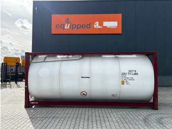 Nieuw Opslagtank CIMC UNUSED,  BOTH FOOD STUFF/CHEMICAL USE, 20FT ISO,  25.000L, L4BN, UN Portable, T11, test: 12-2026: afbeelding 2