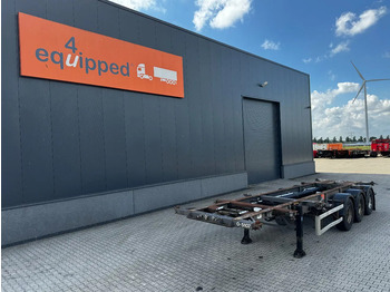 Containertransporter/ Wissellaadbak oplegger DESOT