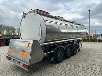 Tankoplegger voor het vervoer van voedsel Feldbinder FOOD / LEVENSMIDDELEN / LEBENSMITTEL / 33.500L / 3-COMP / PUMP / NL-trailer / APK: 10-2026: afbeelding 3 Tankoplegger voor het vervoer van voedsel Feldbinder FOOD / LEVENSMIDDELEN / LEBENSMITTEL / 33.500L / 3-COMP / PUMP / NL-trailer / APK: 10-2026: afbeelding 3