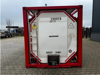 Opslagtank voor het vervoer van brandstoffen SINGAMAS 20FT ISO, 26.000L/1-COMP/3 BAFFELS/3 manholes, 5Y inspection: 11/2025: afbeelding 5