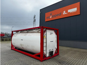 Opslagtank voor het vervoer van brandstoffen SINGAMAS 20FT ISO, 26.000L/1-COMP/3 BAFFELS/3 manholes, 5Y inspection: 11/2025: afbeelding 3