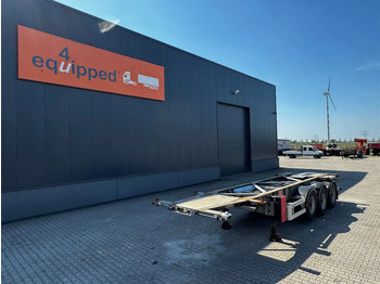 Containertransporter/ Wissellaadbak oplegger VAN HOOL 20'/30'