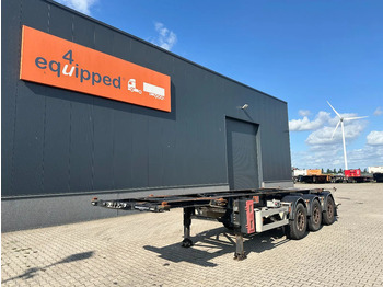 Containertransporter/ Wissellaadbak oplegger VAN HOOL 20'/30'